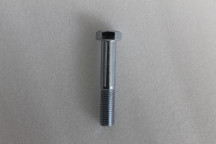 M24 x 60mm High Tensile Zinc Plated Hex Head Set Screw - Grade 8.8