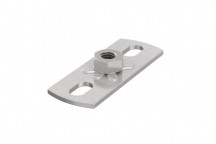 M10x70mm dia 9148.10B Terrain Fuze Galv Flanged Mounting Plate