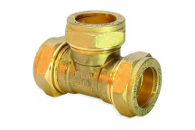 28mm Compression DZR Equal Tee CMS601