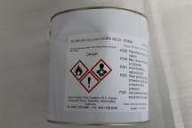 Yellow Gloss Gas ID Paint 2.5ltr