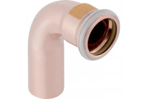 28mm Bend 90 degree Plain End Mapress Copper Gas M34510