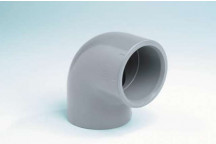 1/2\" GOA ABS Plain Solvent Cement 90 Degree Elbow