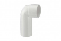 50mm 207.2.92 White 92deg Spigot/Socket Bend