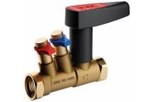 15mm 900S DZR Brass Commissioning Valve - Low Flow PN25 FxF