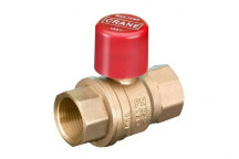 15mm D171ALS DZR Brass Ball Valve Lockshield PN25 FxF