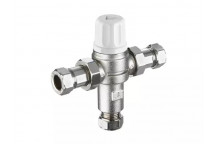 15mm TMV2/3 Heatguard 2in1 Dual Thermostatic Mixing Valve HEAT110614