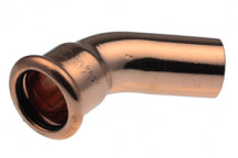 67mm Xpress Copper 45Deg M&F Elbow S21S - 38430