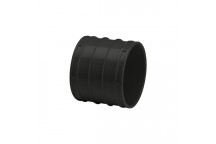 110mm 110.4 Black Double Socket Coupler