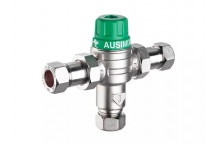 15mm Ausimix 2in1 Dual Thermostatic Mixing Valve HEAT110750