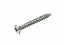 No.8 x 1 1/4\" Zinc Plated Countersunk Posidrive Woodscrew