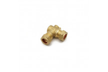 15mm Brass Angle Pattern Isolating Valve CxC