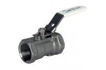 40mm ART901L Stainless Steel 1 Piece Ball Valve BSPT FxF PN55