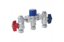 15mm PEG402UA Chrome Thermostatic Mixing Valve PN12.5