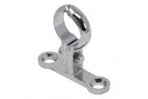 15mm A624 Chrome Plated Cast Brass Screw On Bracket