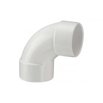 32mm 201.125.91 White 91deg Double Socket Swept Bend