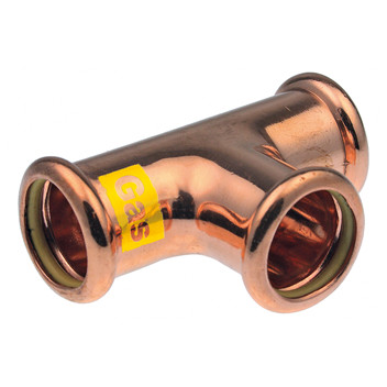 22mm Xpress Copper GAS Equal Tee SG24 - 39851