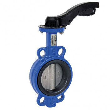 100mm ART125 Ductile Iron Wafer Butterfly Valve PN10/PN16