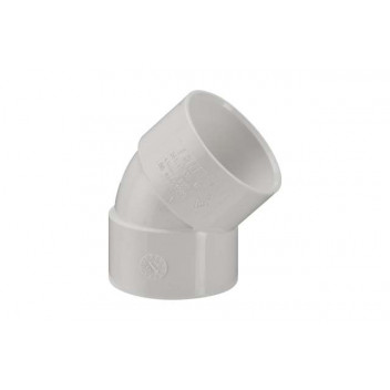 50mm 201.2.135 White 135deg Double Socket Swept Bend