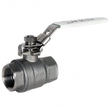 8mm ART902T Stainless Steel 2 Piece Ball Valve BSPT FxF PN82