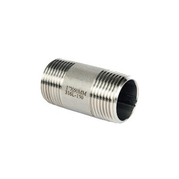 3/8\" Stainless Steel BSP Barrel Nipple 150 316