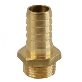 1\" Brass Male Serrated Hose Tail