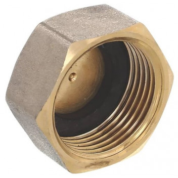 1\" Brass Cap