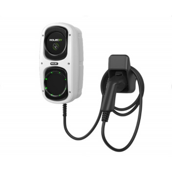 WallPod Smart EV Charger - up to 7.4kW Type 2 10m Tethered - White