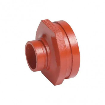 80 x 50mm (88.9 x 60.3) V50 Painted Grooved Concentric Reducer