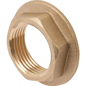 1.1/4\"  Brass Flanged Backnut