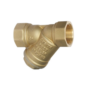 3/4\" 1059PT Brass Y Pattern Strainer BSPP FxF