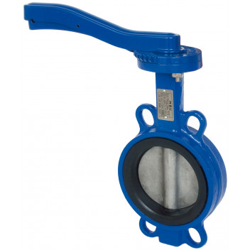 65mm ART120 Ductile Iron Wafer Butterfly Valve PN16