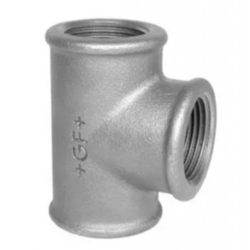 40mm F130 Galvanised Malleable Iron Tee