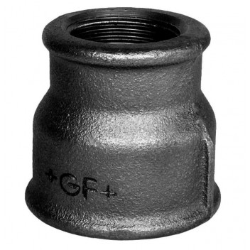 65 x 40mm F240 Black Malleable Iron Concentric Socket