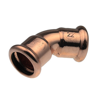 35mm Xpress Copper 45Deg Elbow S21 - 38416