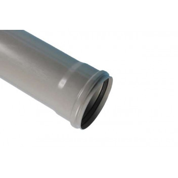 110mm 100P.4.40G Grey Terrain Soil Pipe 4m