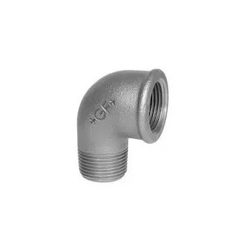 40mm F92 Galvanised Malleable Iron M/F Elbow