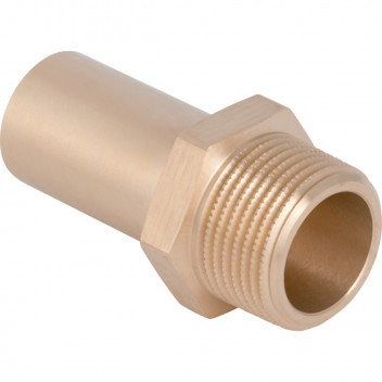 15mmX1/2\" Adaptor Female Thread/Plain End Mapress Copper M63558