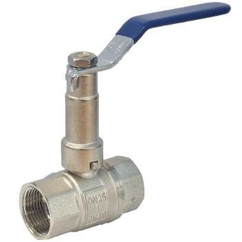 15mm ART40P-97X1B Brass Ball Valve with Extended Blue Lever BSPP