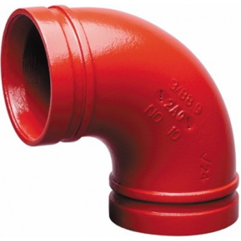 200mm (219.1) V10 Painted Grooved Elbow F00100080ZZP000