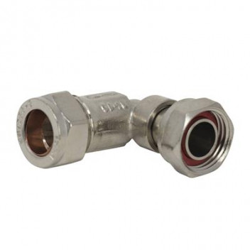 15x1/2\" Swivel Angled Service Valve CxFI